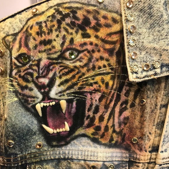 Vintage Oversized Denim Jacket - Gale Hayman - Picture 5 of 8